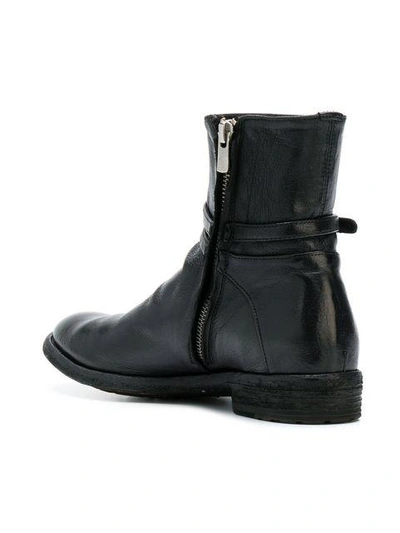 Shop Officine Creative Lexikon Buckled Boots In Black