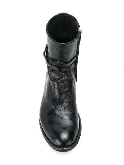 Shop Officine Creative Lexikon Buckled Boots In Black