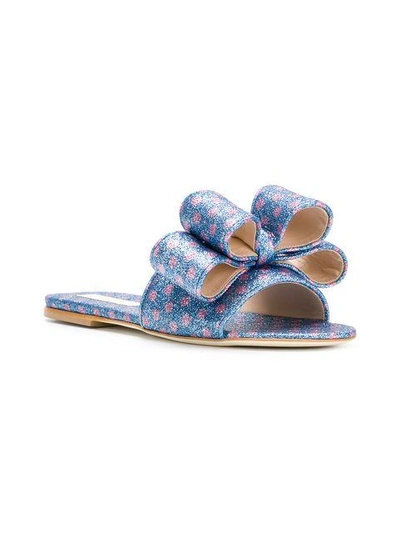 Shop Polly Plume Lola Bow Slippers