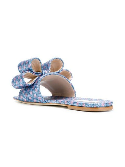Shop Polly Plume Lola Bow Slippers