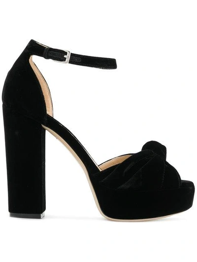 Shop Deimille Platform Sandals - Black