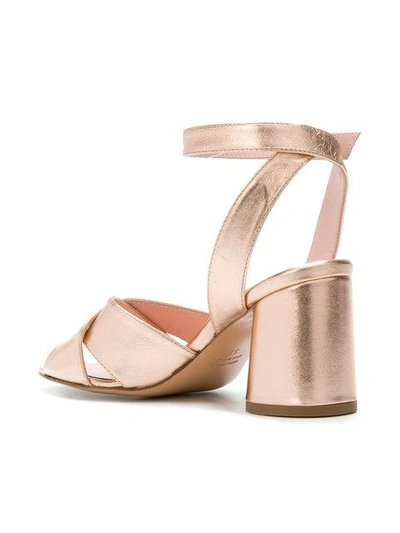Shop Anna F. Ankle Strap Sandals - Neutrals