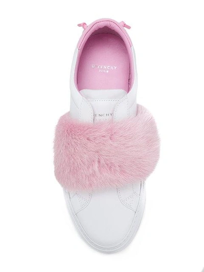 Shop Givenchy Strap Sneakers In Pink