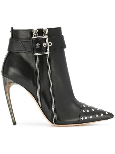 Shop Alexander Mcqueen Studded Ankle Boots