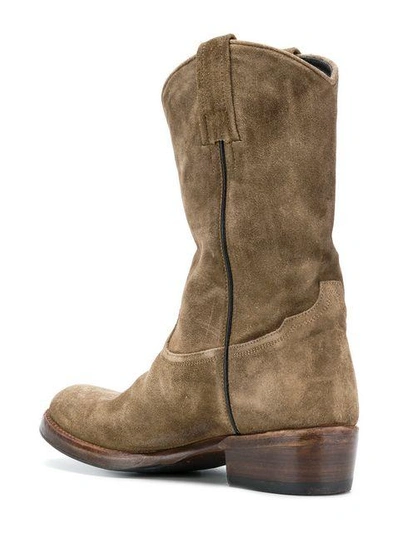 Shop Alberto Fasciani Calipso Boots In Neutrals