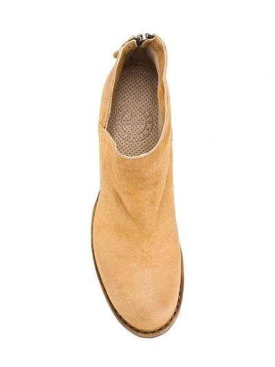 Shop Fiorentini + Baker Cut-out Detail Zip Ankle Boots - Neutrals