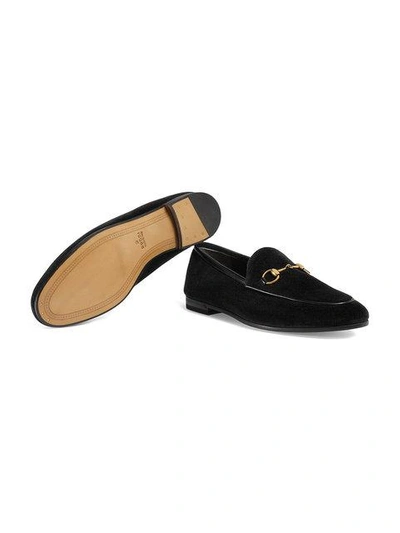 Gucci Jordaan velvet loafer