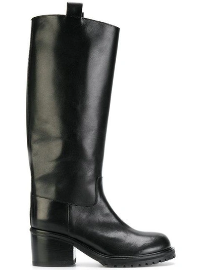 heeled wellington boots