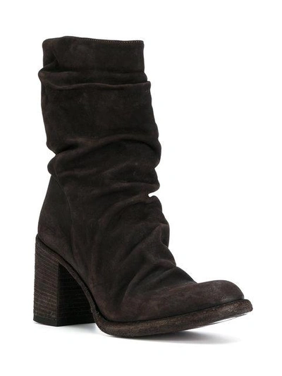 Shop Officine Creative Vernon Boots In Dark Brown