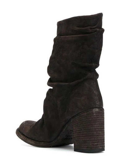 Shop Officine Creative Vernon Boots In Dark Brown