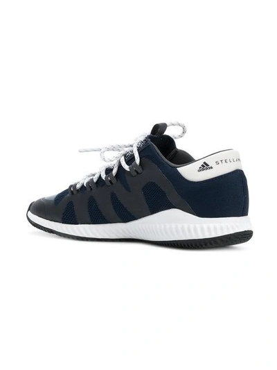 Shop Adidas By Stella Mccartney Crazytrain Pro Sneakers - Blue