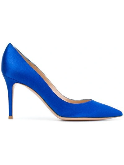 Shop Gianvito Rossi Pointed Toe Pumps