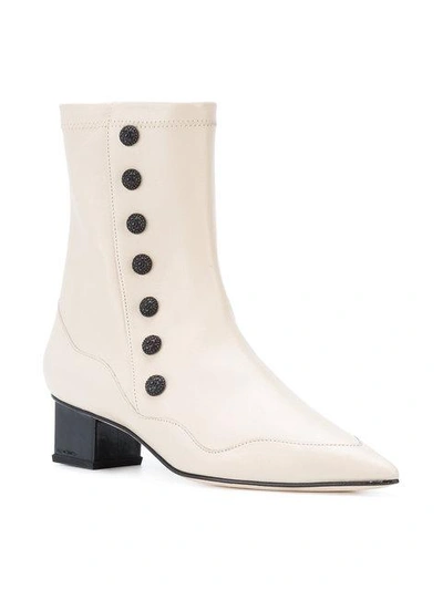 Shop Rue St Kingly Street Ankle Boots In Neutrals