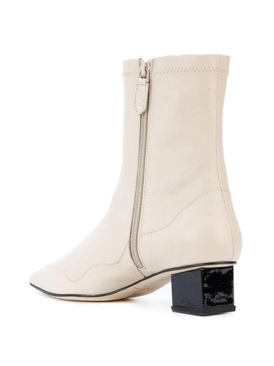 Shop Rue St Kingly Street Ankle Boots In Neutrals