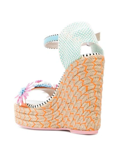 Shop Sophia Webster Lucita Sandals In Multicolour