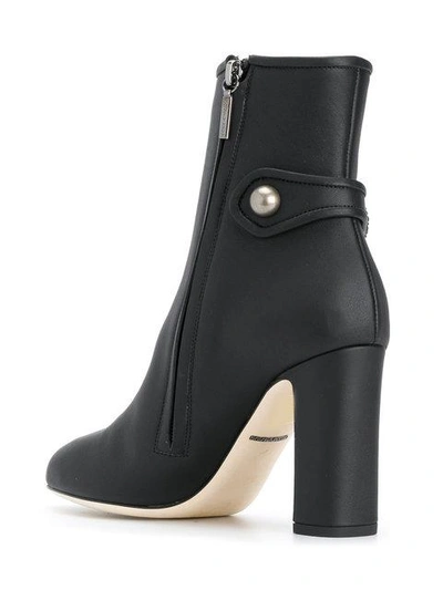 Shop Dolce & Gabbana Vally Ankle Boots - Black