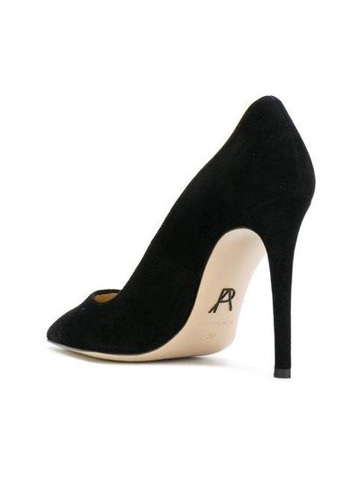 Shop Paul Andrew Pointed Toe Pumps In Black
