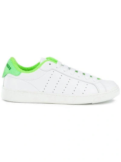 Shop Dsquared2 Tennis Club Sneakers In White