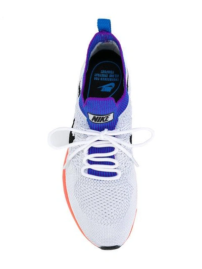 Shop Nike Zoom Mariah Flyknit Racer Sneakers In White