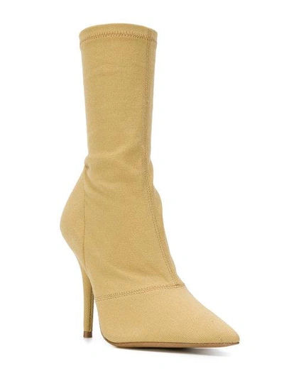 Shop Yeezy Season 6 Ankle Boots In Yellow