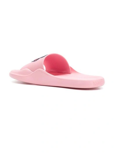 Shop Kenzo Tiger Slides In 32 Flamingo Pink