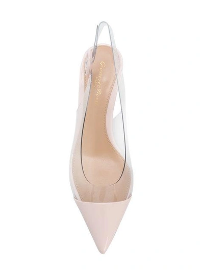 Shop Gianvito Rossi Slingback Pumps In Pink