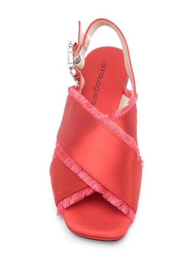 Shop Anna Baiguera Ave Sandals In Red