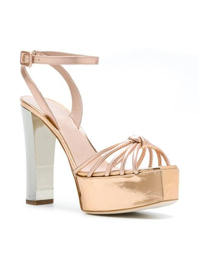 Shop Giuseppe Zanotti Lavini Sandals In Pink