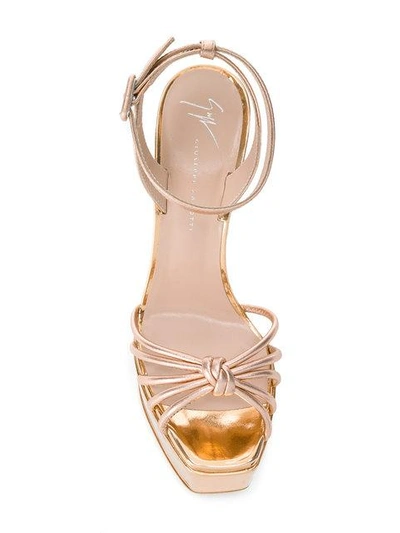 Shop Giuseppe Zanotti Lavini Sandals In Pink