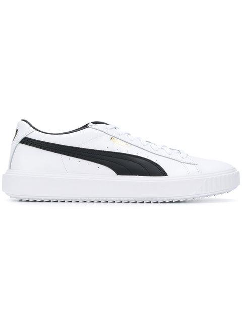 puma breaker leather sneakers