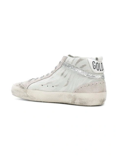 Shop Golden Goose Deluxe Brand Mid Star Sneakers - Grey