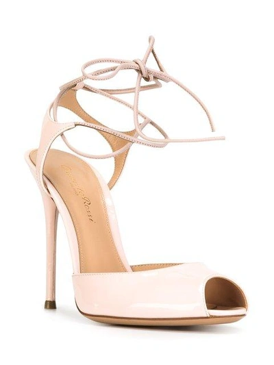 Shop Gianvito Rossi Muse Sandals In Rose