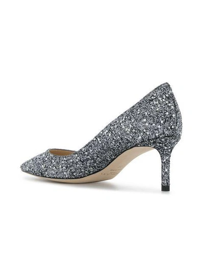 Shop Jimmy Choo Romy 60 Pumps In Metallic