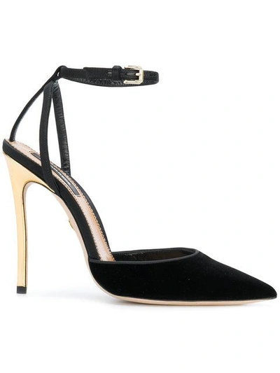 Shop Dsquared2 Contrast Heel Pumps