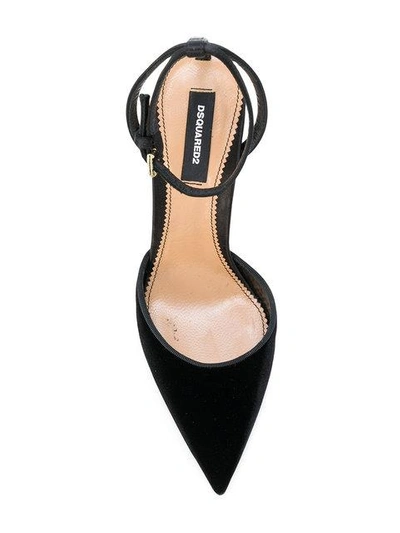 Shop Dsquared2 Contrast Heel Pumps