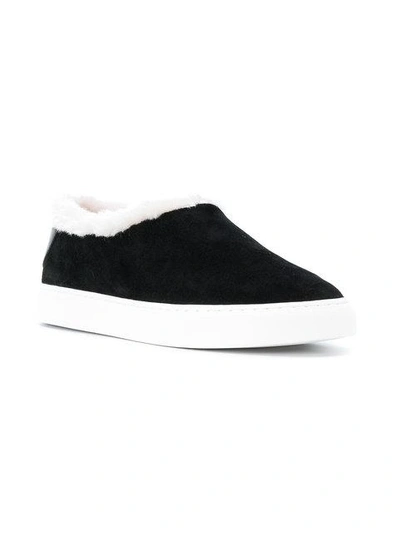 Shop Tory Burch Miller Shearling Sneakers