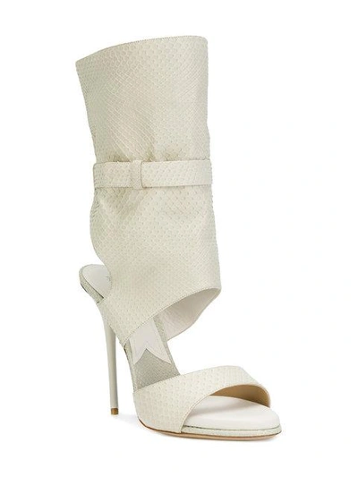 Shop Paul Andrew Open-toe Sandals In White