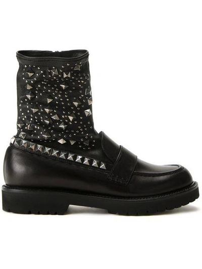 Shop A.f.vandevorst Studded Boots - Black