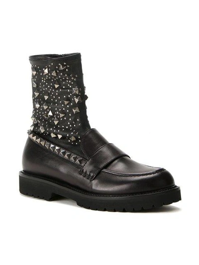 Shop A.f.vandevorst Studded Boots - Black