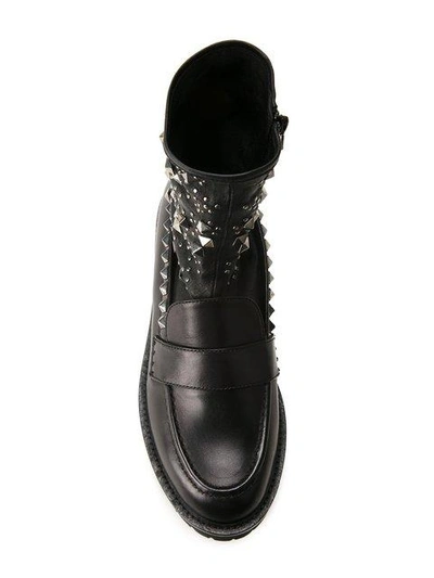 Shop A.f.vandevorst Studded Boots - Black