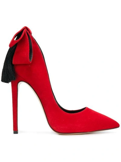 Shop Aleksander Siradekian High Heeled Pumps In Red