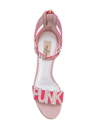 Shop Valentino Garavani Pink Is Punk Sandals
