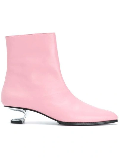 Shop Nicole Saldaã±a Nicole Saldaña Yenna Boots - Pink