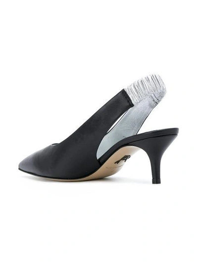 Shop Paul Andrew Carpanthian Slingback Pumps In Black