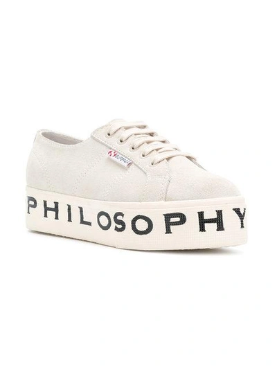 Shop Philosophy Di Lorenzo Serafini Superga X Philosophy Sneakers In White