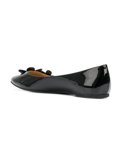 Shop Marc Jacobs Daisy Ballerinas In Black