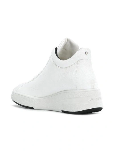 Shop Rucoline R Logo Sneakers - White