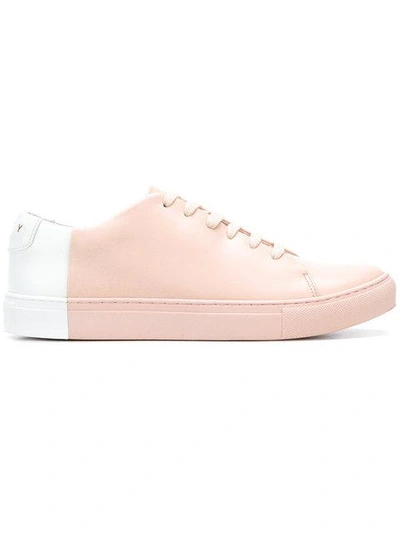 Shop They Ny Colour Block Sneakers - Pink