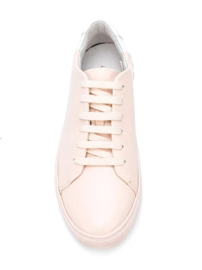 Shop They Ny Colour Block Sneakers - Pink