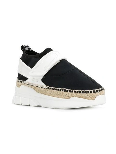 Kenzo K-lastic Platform Espadrilles In Black | ModeSens